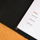 Кожаная папка А4 Inko Horeca с фиксацией на резинке и кобурным винтом из кожи Crazy Horse ШМ07А4 Черный - изображение 9