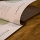 Фанерная папка меню А5 Inko Horeca с бронзовыми петлями M05A5 Темно Коричневый - изображение 6