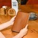 Папка меню А5 Inko Horeca кожаная с кольцевым механизмом ШМ01А5 Коричневый Тобакко - изображение 9