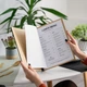 Кожаная папка для меню А4 Inko Horeca с ХДФ-ШМ13А4 Зеленый - изображение 10