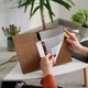 Фанерная папка для меню под лист A5 Inko Horeca М02А5 Ореховый Коричневый - изображение 8