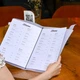 Кожаная папка А4 Inko Horeca с фиксацией на резинке и кобурным винтом ШМ07А4 Лавандовый Фиолетовый - изображение 10
