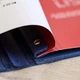 Папка А6 для меню напоїв Inko Horeca двухслойная кожаная с металлической шильдой ШМ03А6 Синий - изображение 10
