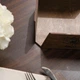 Салфетница Inko Horeca с открытыми углами для обеденных салфеток 160 х 160 мм Темно Коричневый - изображение 6