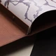 Текстильная папка А4 для меню Inko Horeca с V-образным креплением ТM03A4 Коричневый - изображение 10