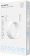 Кабель Proove Magneto Type-C to Type-C 60W 1 м White (656220003) - зображення 5