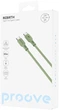 Кабель Proove Rebirth Type-C to Type-С 60W 1 м Green (557680015) - зображення 2