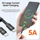 Дата кабель USB-C to USB-C 1.0m 100W black Essager (EXCTT1-XC01) - зображення 4