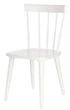Krzesło do kuchni Halmar Barkley drewniane Białe (5905248121485) - obraz 1