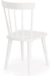 Krzesło do kuchni Halmar Barkley drewniane Białe (5905248121485) - obraz 2
