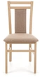 Стілець для кухні та вітальні Halmar Hubert 8 Бежевий/Дуб сонома (5905248122215) - зображення 6