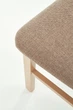 Стілець для кухні та вітальні Halmar Hubert 8 Бежевий/Дуб сонома (5905248122215) - зображення 8