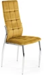 Krzesło do kuchni i salonu Halmar K416 Musztardowe (5905248125704) - obraz 1