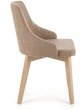 Стілець для кухні та вітальні Halmar Toledo Бежевий/Дуб сонома (5905248122673) - зображення 4