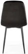 Krzesło do kuchni i salonu Halmar K417 Czarne (5905248125728) - obraz 5