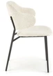 Стілець для кухні та вітальні Halmar K497 Кремовий (5905248126008) - зображення 11