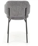 Стілець для кухні та вітальні Halmar K497 Попелястий (5905248125995) - зображення 13