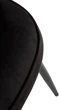 Krzesło do kuchni i salonu Halmar K506 Czarne ze wzorem (5905248126152) - obraz 5