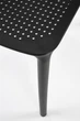 Стілець для кухні Halmar K514 пластиковий Чорний (5905248126282) - зображення 11