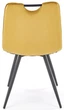 Krzesło do kuchni i salonu Halmar K521 Musztardowe (5905248126466) - obraz 8