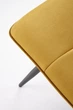 Krzesło do kuchni i salonu Halmar K521 Musztardowe (5905248126466) - obraz 11