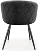 Krzesło do kuchni i salonu Halmar K430 Czarne (5905248131866) - obraz 5