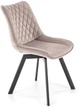 Стілець для кухні та вітальні Halmar K520 обертальний Бежевий (5905248131972) - зображення 9
