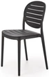 Стілець для кухні Halmar K529 пластиковий Чорний (5905248132122) - зображення 5