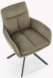 Krzesło do kuchni i salonu Halmar K536 obrotowe Oliwkowe (5905248132320) - obraz 10