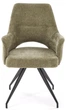 Krzesło do kuchni i salonu Halmar K542 obrotowe Oliwkowe (5905248132498) - obraz 7