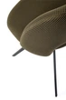 Стілець для кухні та вітальні Halmar K546 обертальний Оливковий (5905248132603) - зображення 4