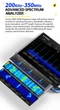 Планшетный осциллограф FNIRSI DPOS350P 4в1 2*350MHz AC/DC генератор сигналов, анализатор спектра, частотный тестер - изображение 9