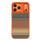 Чохол Kajsa Resort Collection Gradient Stripe with MagSafe для iPhone 17 Pro, Orange - зображення 1