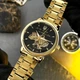 Годинник наручний Awarder 022-3D Не Забуду Дім Gold-Black Steel - изображение 2