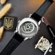 Годинник наручний Awarder 021 Де би не була Silver-Black-Black - изображение 8