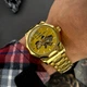 Годинник наручний Awarder 024 Не забуду дім Gold-Gold - изображение 6