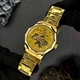 Годинник наручний Awarder 024 Не забуду дім Gold-Gold - изображение 7