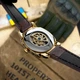 Годинник наручний Awarder 021 Де би не була Gold-Gold-Brown - изображение 4