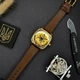 Годинник наручний Awarder 021 Де би не була Gold-Gold-Brown - изображение 6