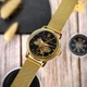 Годинник наручний Awarder 028L Gold-Black Де би не була - изображение 2