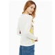 Жіночий джемпер United Colors of Benetton білий тонкий білий XS 1198E1L96 (XS) - зображення 2