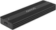 Obudowa zewnętrzna Savio External M.2 SSD NVMe & NGFF enclosure, AK-84 Black (5901986049876) - obraz 2