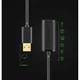 Кабель-удлинитель Ugreen USB-A (Male) to USB-A (Female) 480Mbps 20m Black (6957303813247) - изображение 4