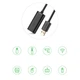 Кабель-удлинитель Ugreen USB-A (Male) to USB-A (Female) 480Mbps 20m Black (6957303813247) - изображение 13