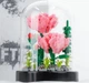 Детский Конструктор Pink Roses Серия Flower Flask Цветок в колбе Розовые розы 397 деталей - изображение 8