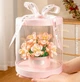 Конструктор Royal Pink Bouquet Серия Floral Luxury Розовые розы с ракушками 550 детали - изображение 8
