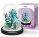 Детский конструктор Blue Roses Серия Flower Flask Голубая роза под куполом 522 деталей - изображение 1