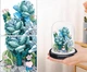 Детский конструктор Blue Roses Серия Flower Flask Голубая роза под куполом 522 деталей - изображение 8