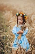 Вишита сукня для дівчинки Trend Магнолія 104 Блакитний (SOLSUD2237) - зображення 5