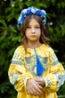 Вишита сукня для дівчинки Trend Вільна 104 Жовтий (SOLSUDVILPT) - изображение 2
